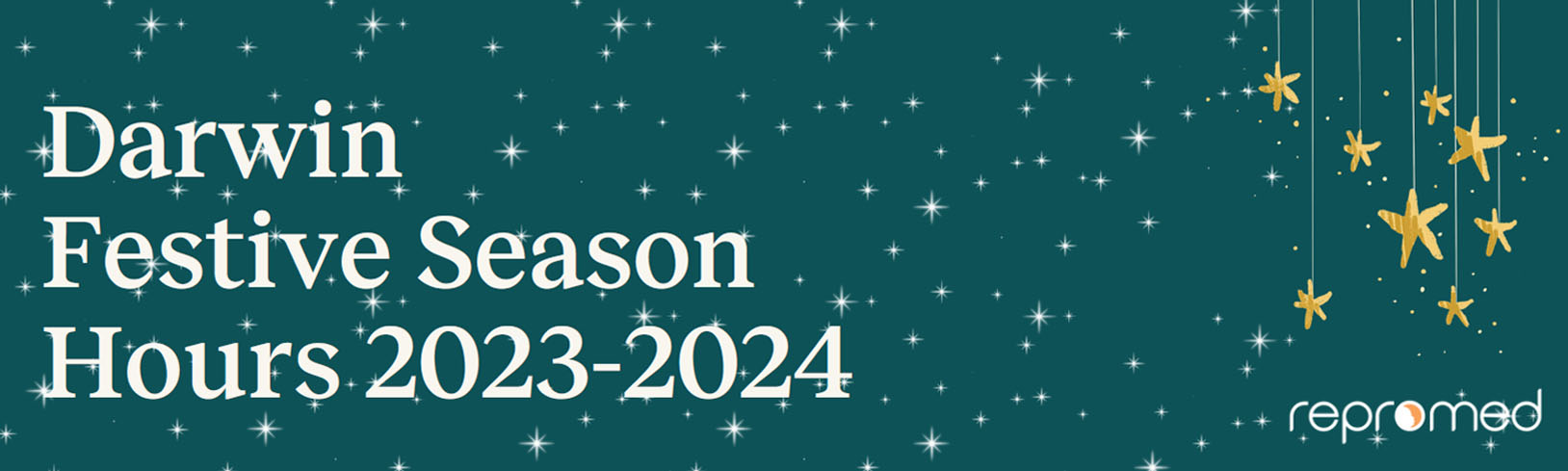 Darwin Festive Season Hours 2023-2024