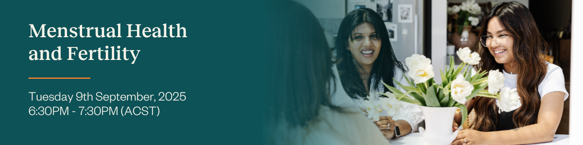 Menstrual Health and Fertility – Free Webinar