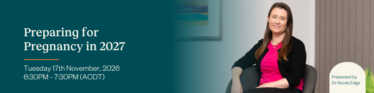 Preparing for Pregnancy in 2027 – Free Webinar
